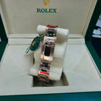 RLX Rainbow Fully Automatic Cosmograph Rosé Gold Black Dial Watch