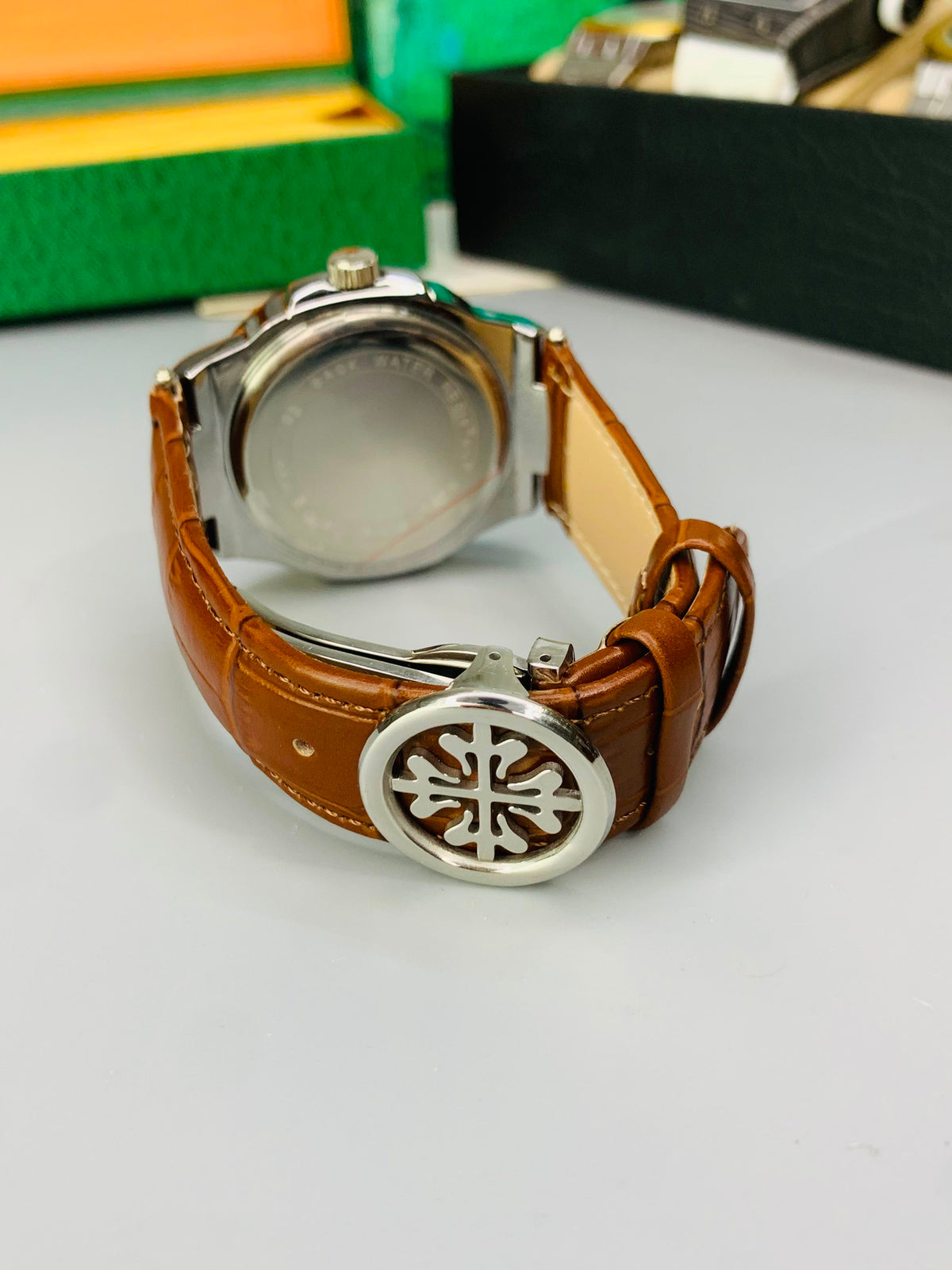 PP Old Money Leather Strap Watch – Multiple Colors