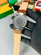 PP Old Money Leather Strap Watch