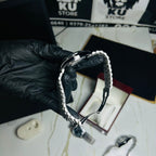 Rollie Silver Chain Black Dial Date Watch