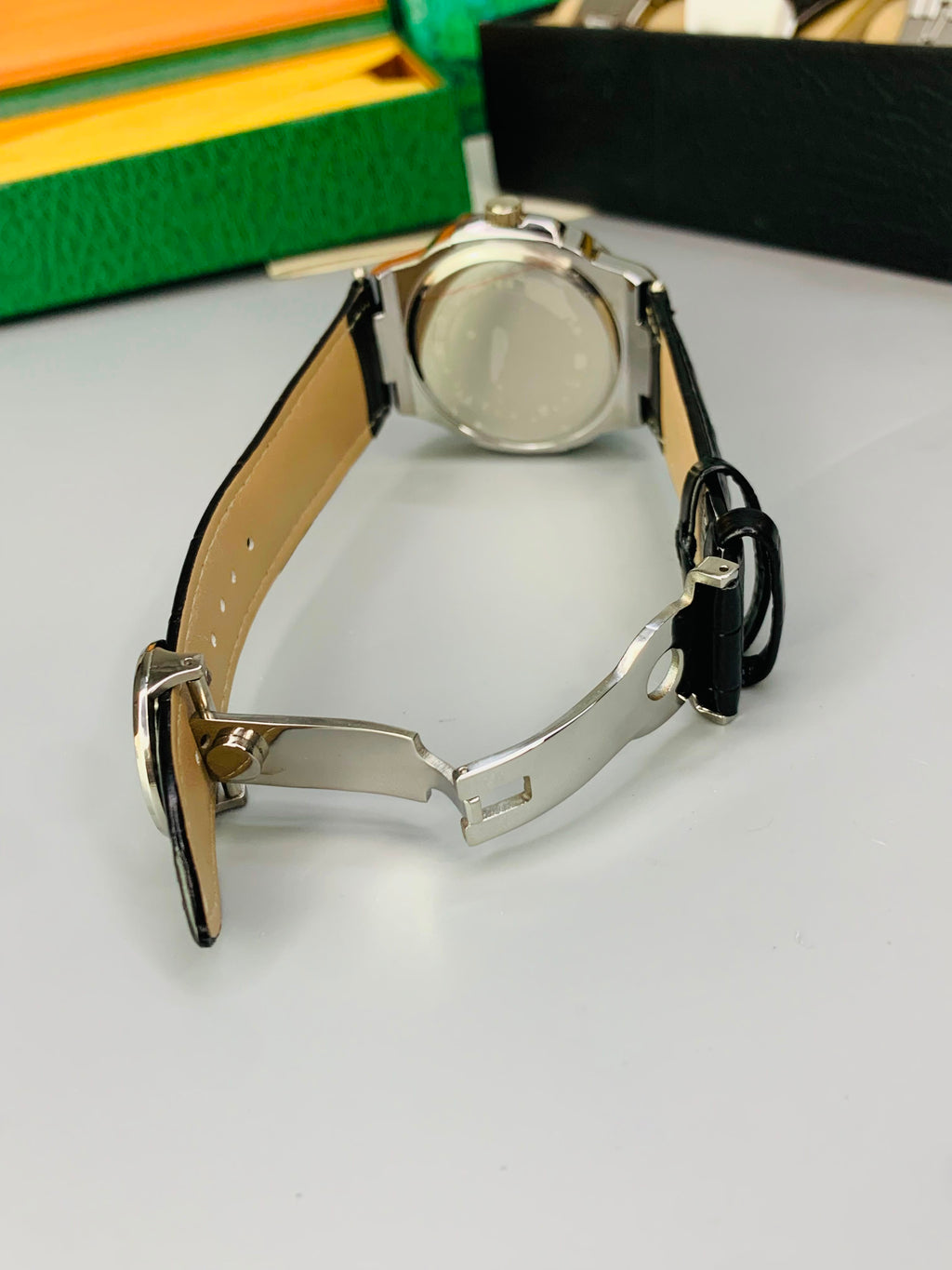 PP Old Money Leather Strap Watch – Multiple Colors