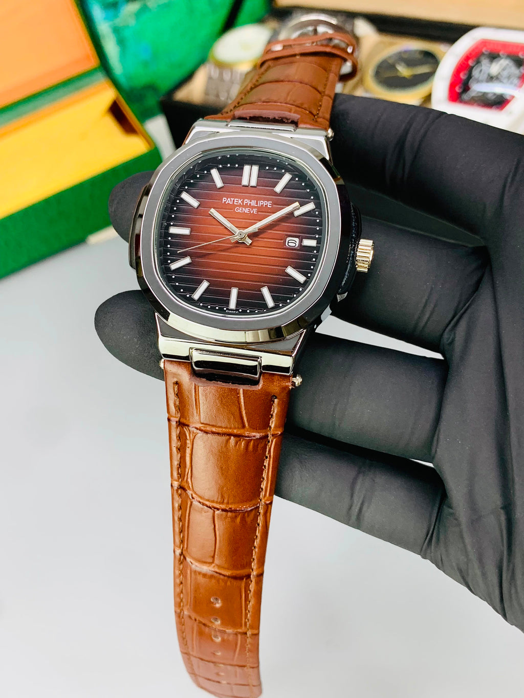 PP Old Money Leather Strap Watch – Multiple Colors