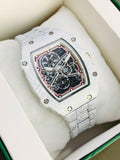 RM 67-02 Style Skeleton Tonneau Watch