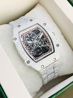 RM 67-02 Style Skeleton Tonneau Watch