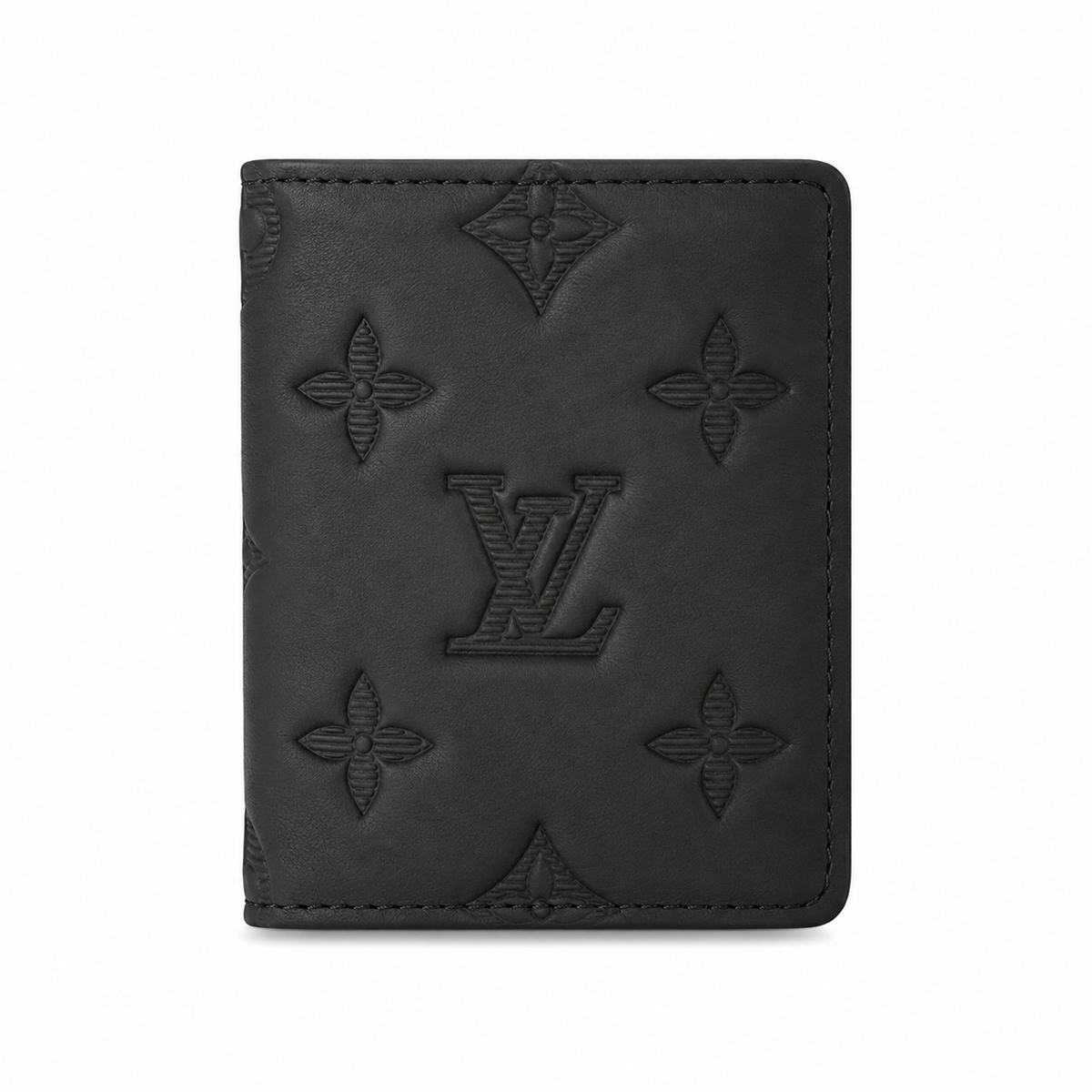 RLX Men’s Black Chronograph Watch & LV Wallet Pack of 2