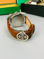 PP Old Money Leather Strap Watch