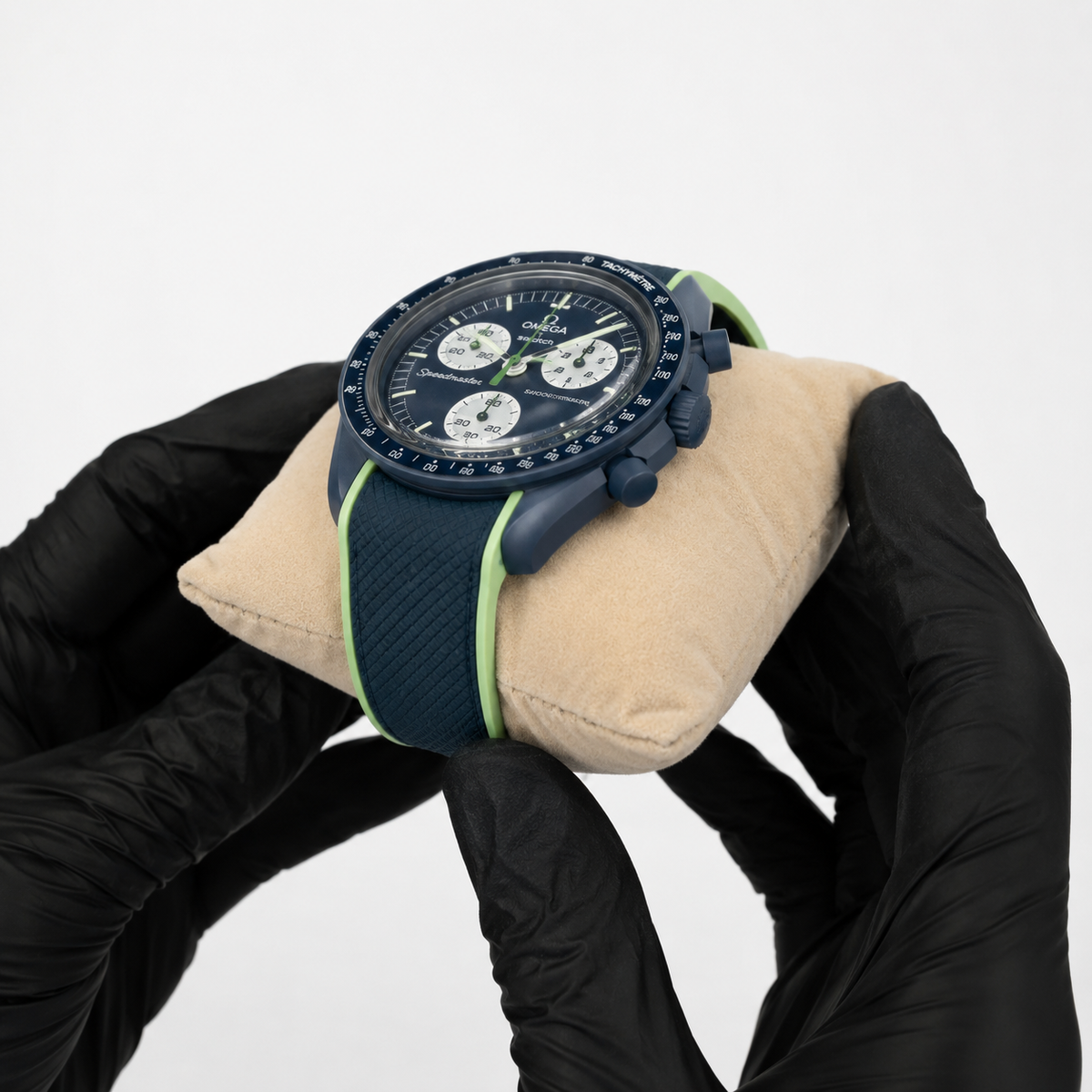 Omega x Swatch Mission to the Moon Navy Blue Dial Watch (Premium Edition)
