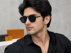 Bold Geometric Metal-Frame Sunglasses – Premium Collection