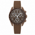 Omega x Swatch Mission to the Moon Brown Dial Watch (Premium Edition)