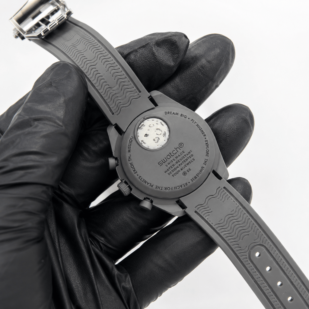 Omega x Swatch Mission to the Moon Black Dial Watch (Premium Edition)