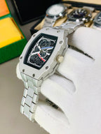 RM 67-02 Style Skeleton Tonneau Watch