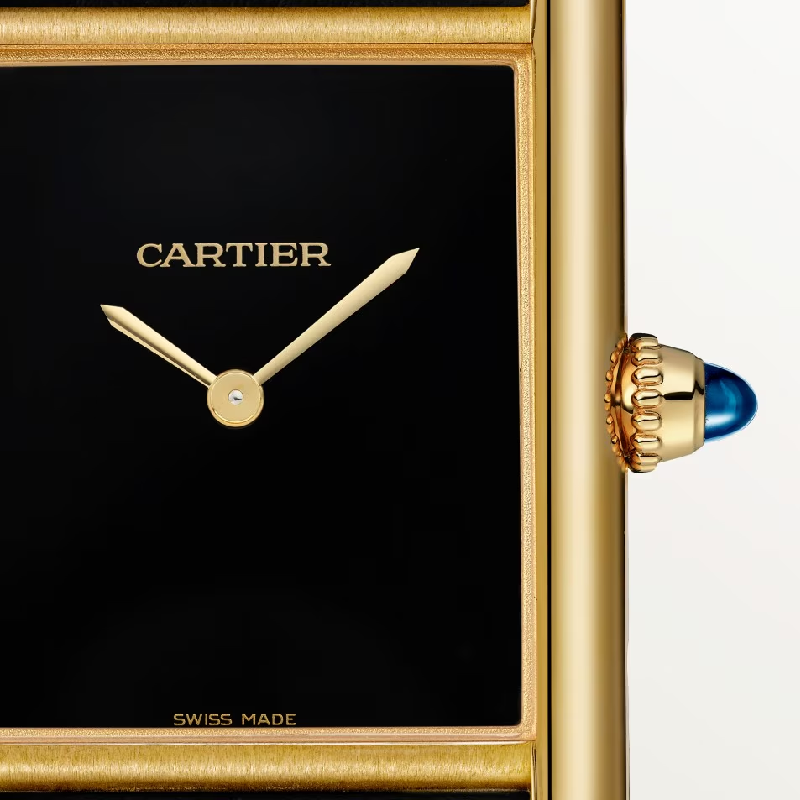 Cartier Tank Leather Strap Watch (Premium Edition)