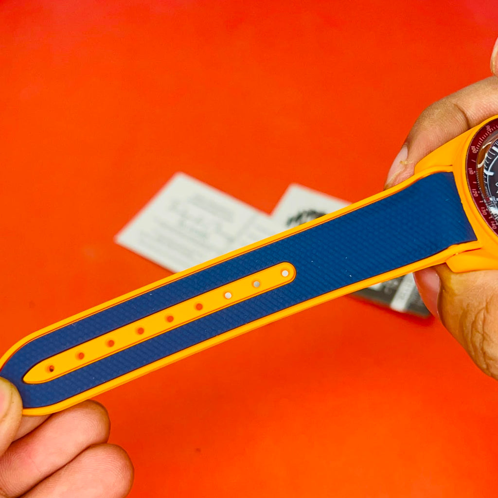 Omega x Swatch Mission to the Moon Orange Dial Watch (Premium Edition)