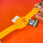 Omega x Swatch Mission to the Moon Orange Dial Watch (Premium Edition)