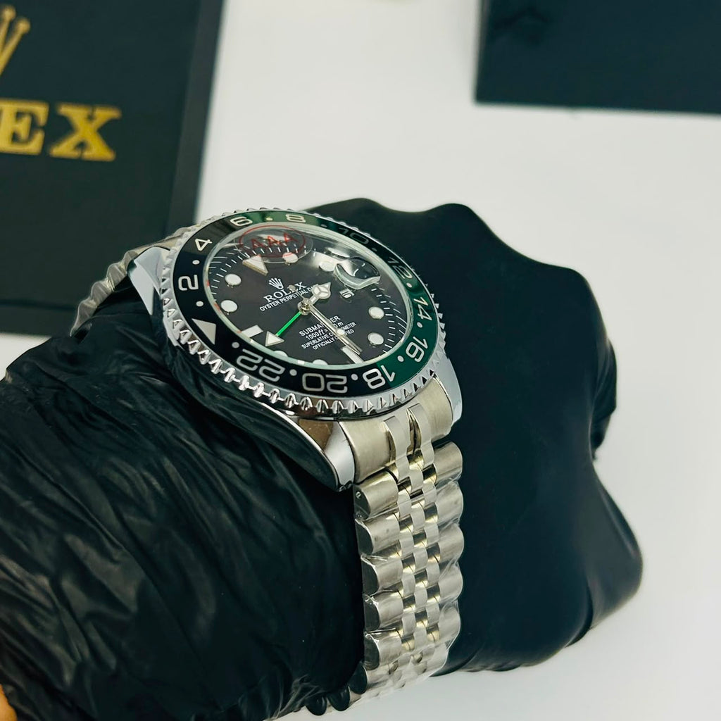RX GMT Master II Green & Black Bezel Jubilee Watch