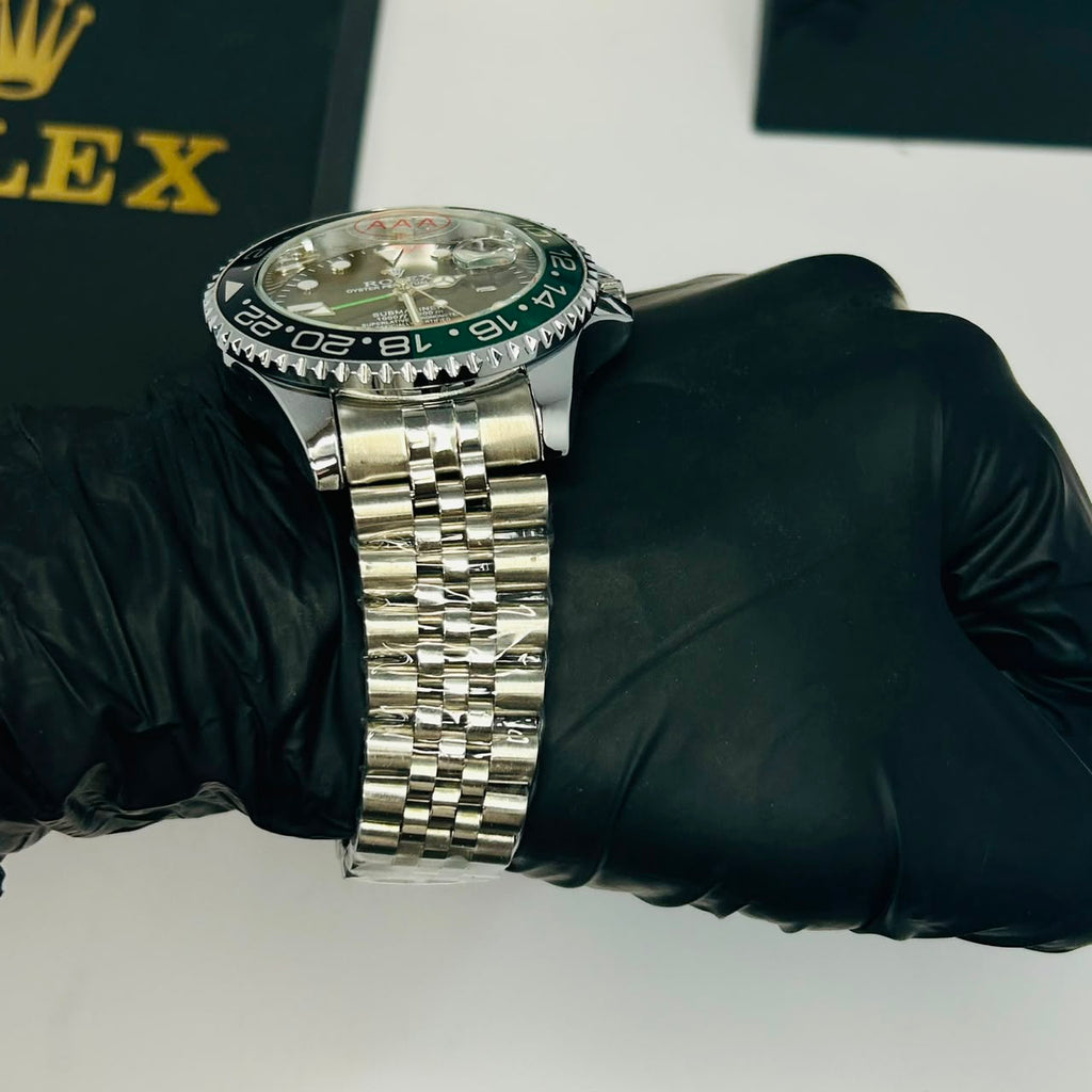 RX GMT Master II Green & Black Bezel Jubilee Watch