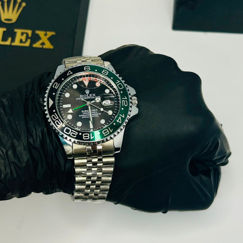 RX GMT Master II Green & Black Bezel Jubilee Watch