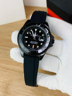 RLX Men's Quartz Yacht-Master Rotating Bezel Date Display Watch – Multiple Color Options