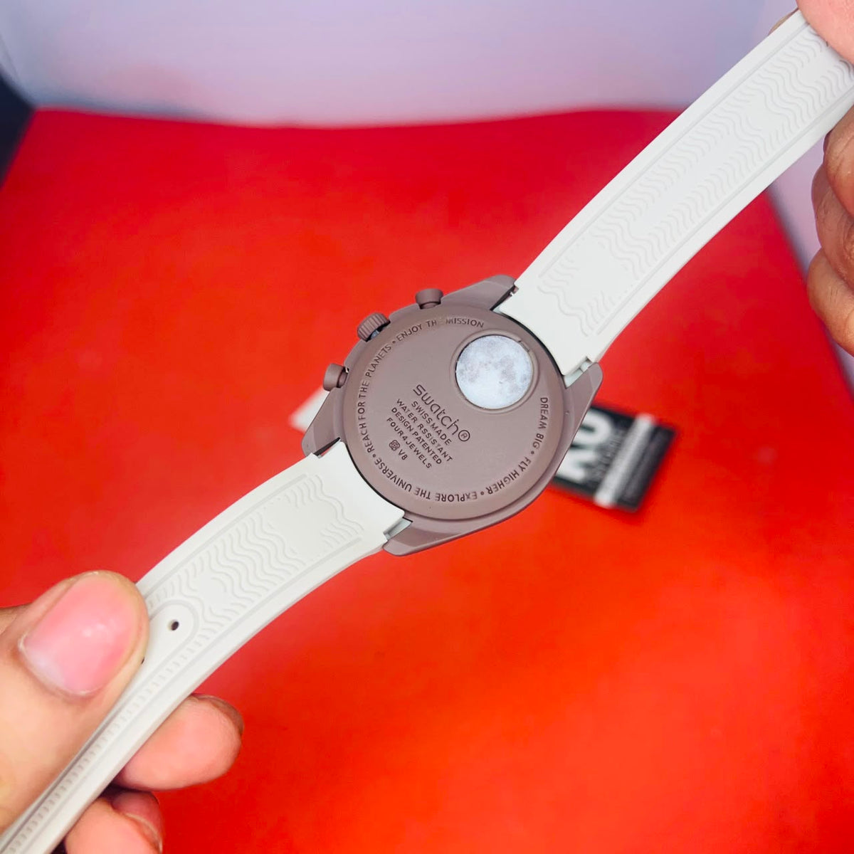 Omega x Swatch Mission to the Moon Brown Dial Watch (Premium Edition)