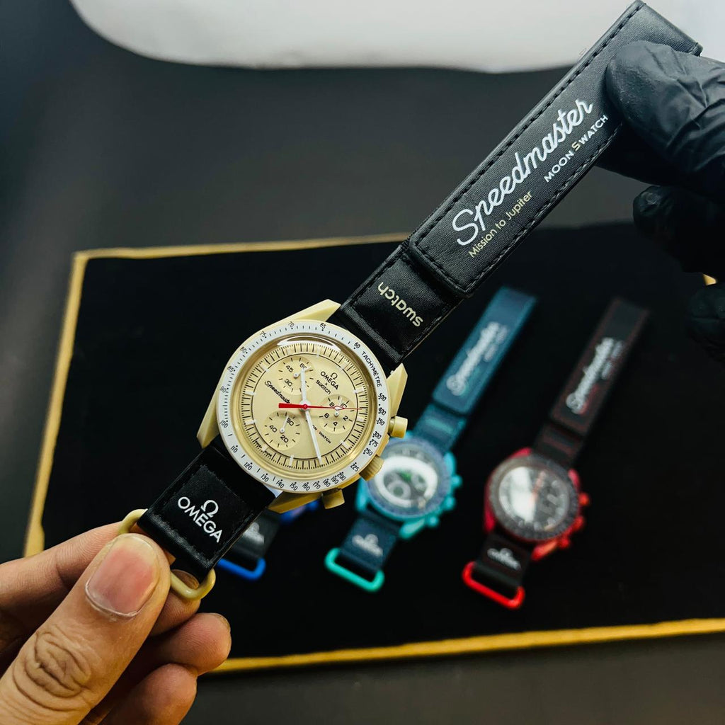 Omega x Swatch Mission to Jupiter Men's Watch (Premium Edition)