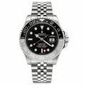UW RLX GMT Master II Grey Black Semi-Automatic Watch